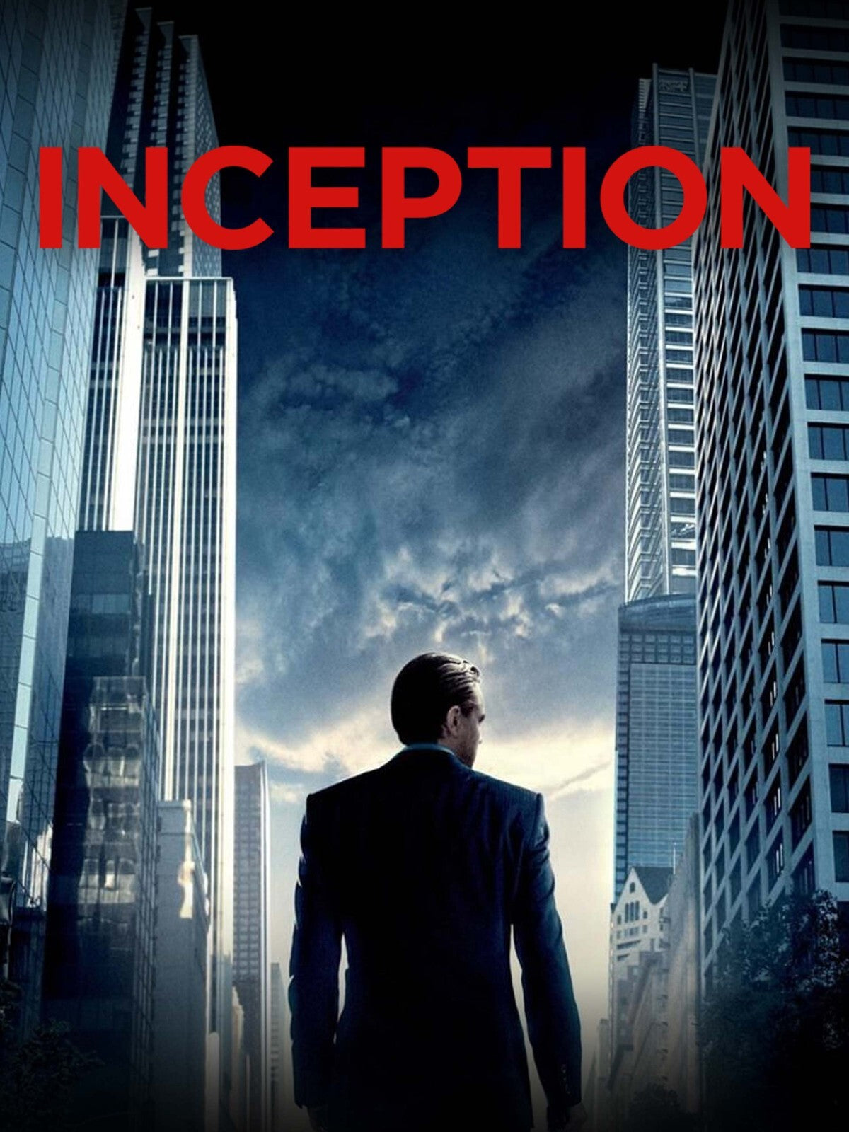 Inception Movie Poster | Cobb Facing a City Skyline - Movies & TV Poster