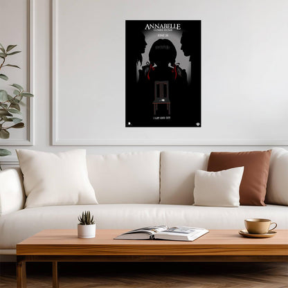 Annabelle Comes Home Movie Poster | Three Girls Silhouette Print - Movies & TV Poster