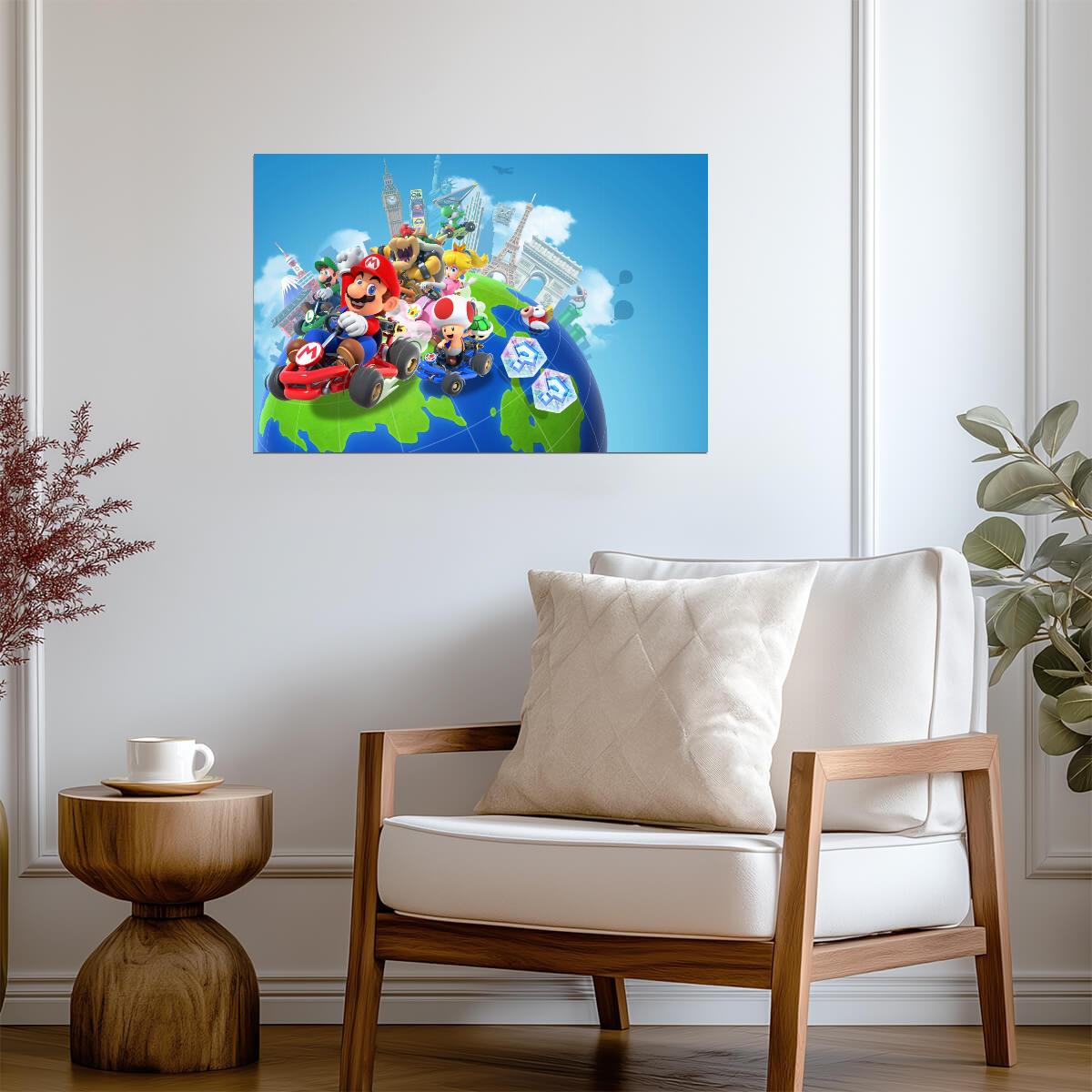 Mario Kart Tour Poster | Racers Around the World - Video Games Poster