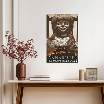 Annabelle Comes Home Movie Poster | Portuguese Language Print - Movies & TV Poster