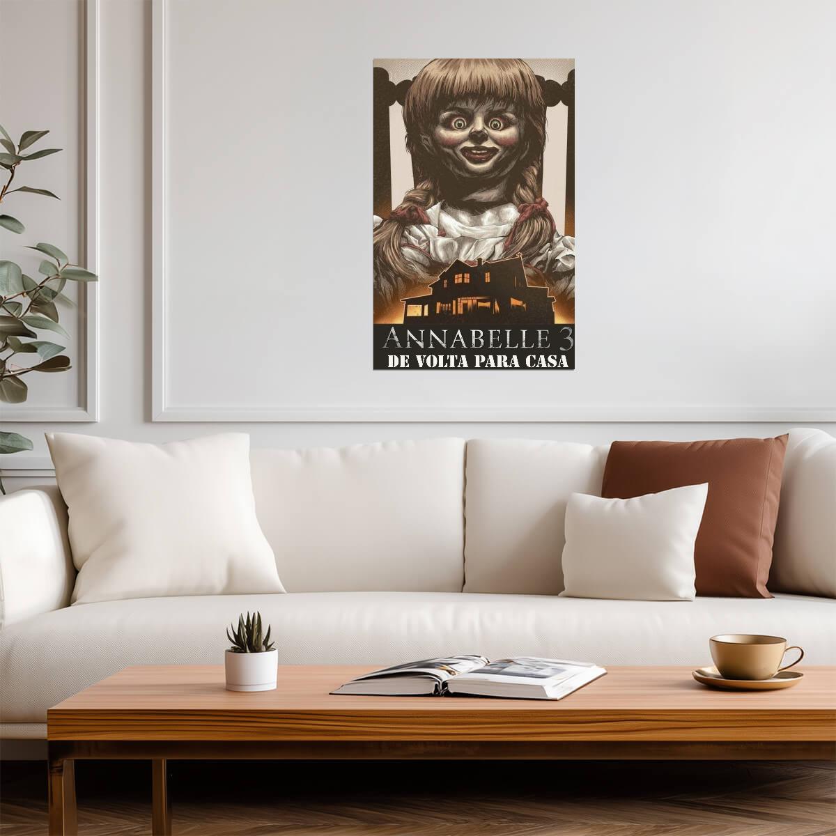 Annabelle Comes Home Movie Poster | Portuguese Language Print - Movies & TV Poster
