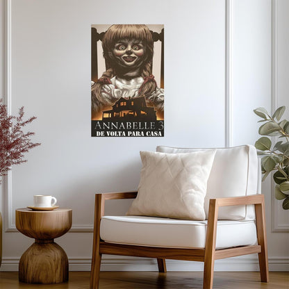 Annabelle Comes Home Movie Poster | Portuguese Language Print - Movies & TV Poster