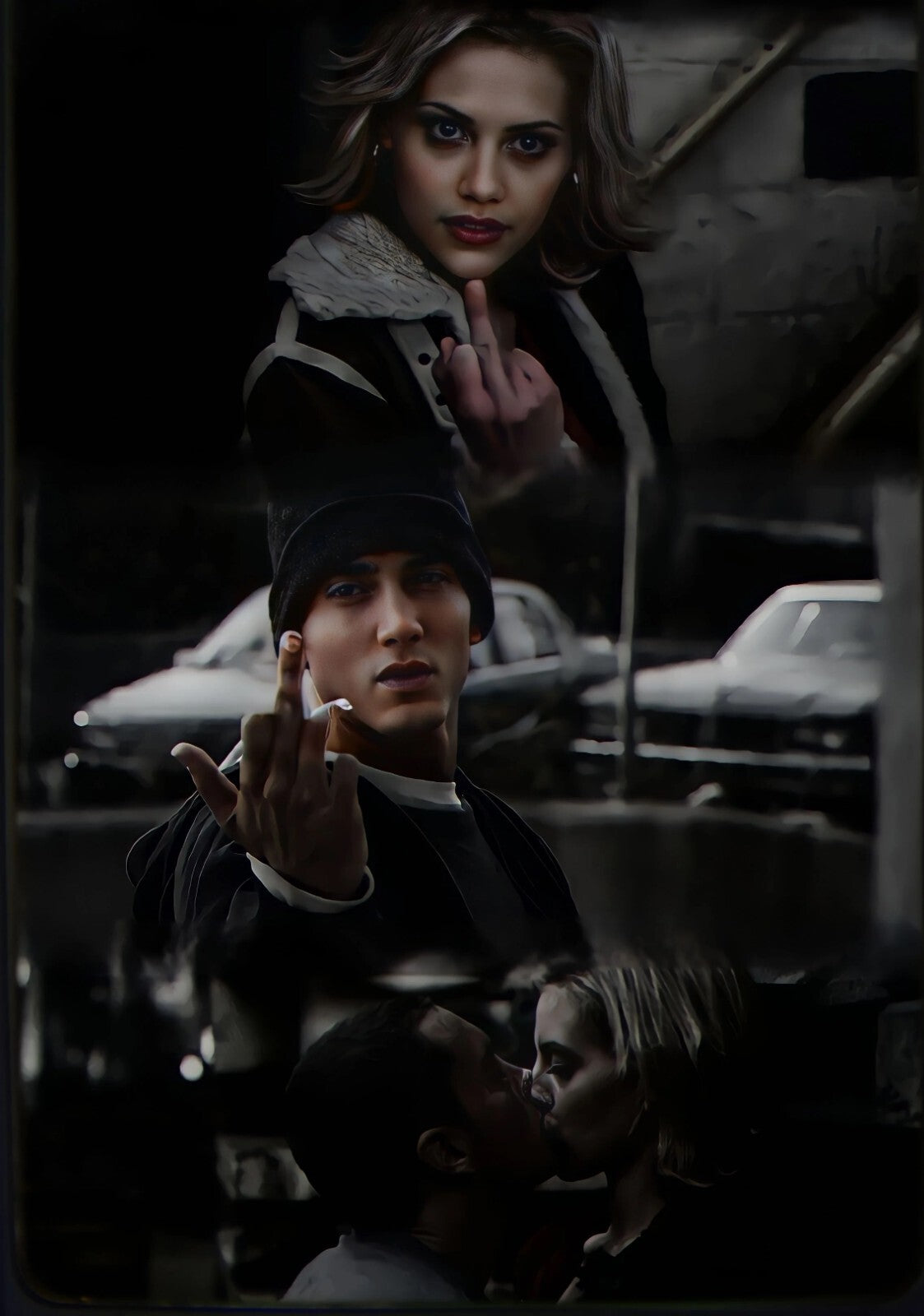 8 Mile Poster | Eminem and Brittany Murphy Photo Collage - Movies & TV Poster