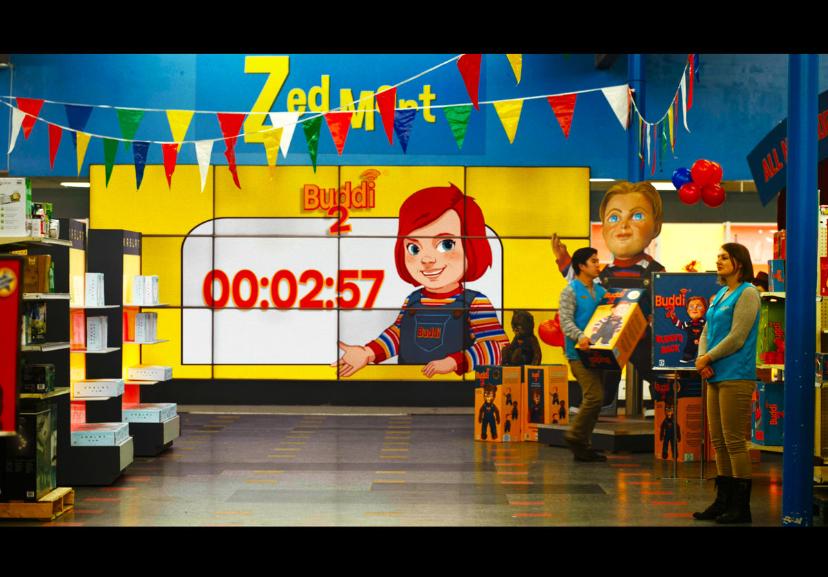 Child's Play 2019 Movie Poster | Chucky at the Zed Mart Counter - Movies & TV Poster
