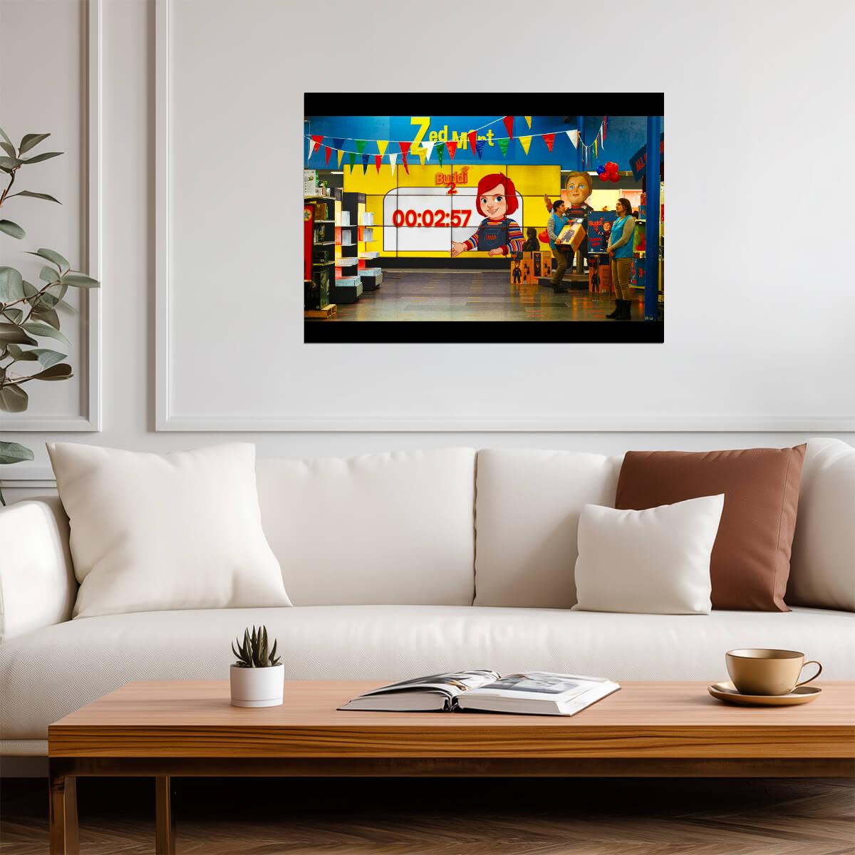 Child's Play 2019 Movie Poster | Chucky at the Zed Mart Counter - Movies & TV Poster