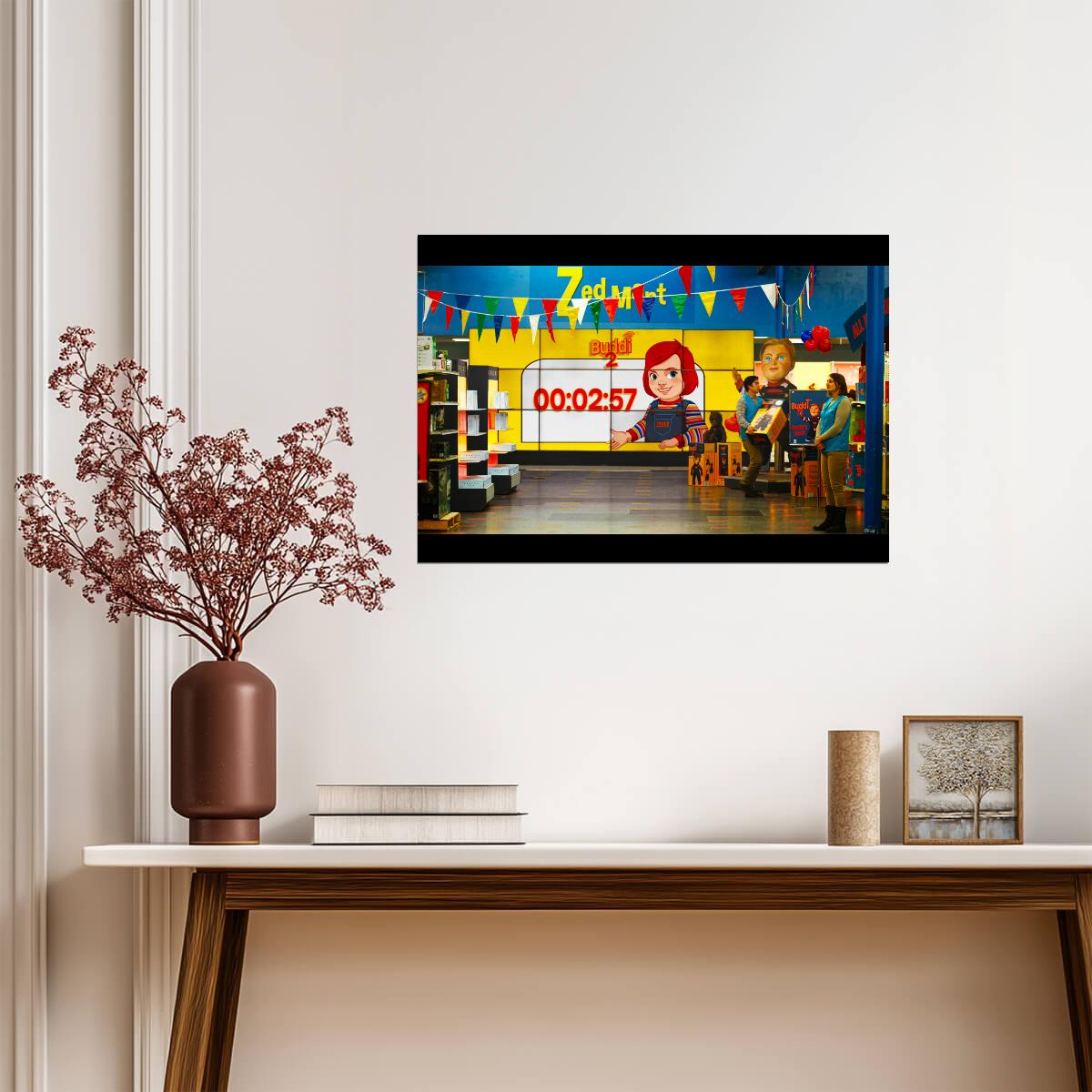 Child's Play 2019 Movie Poster | Chucky at the Zed Mart Counter - Movies & TV Poster