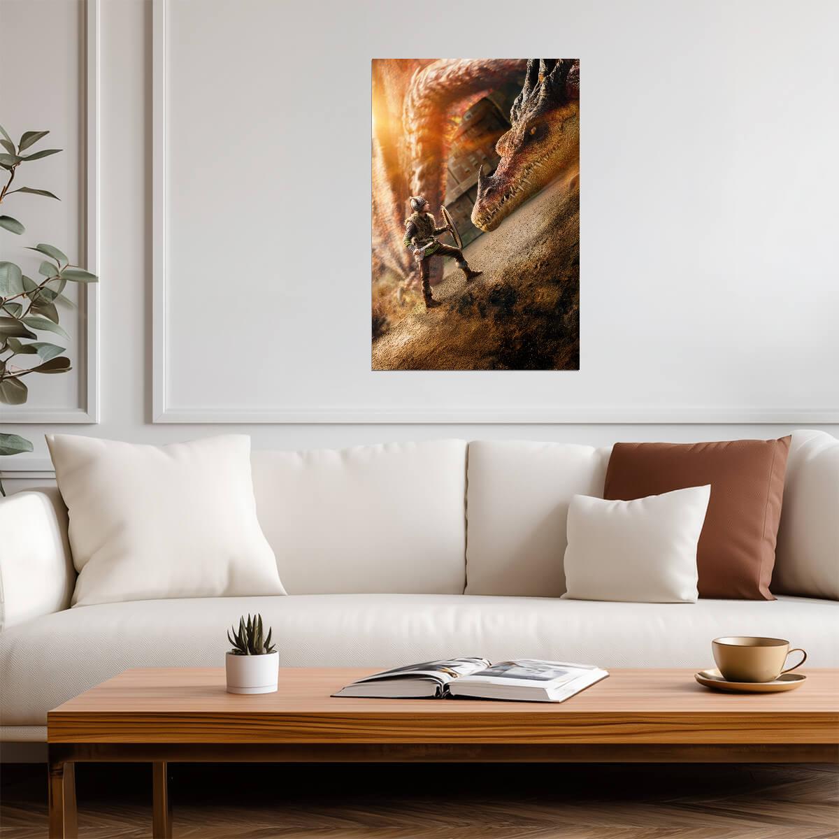 How to Train Your Dragon 2025 Movie Poster | Hiccup in the Dragon Arena - Movies & TV Poster