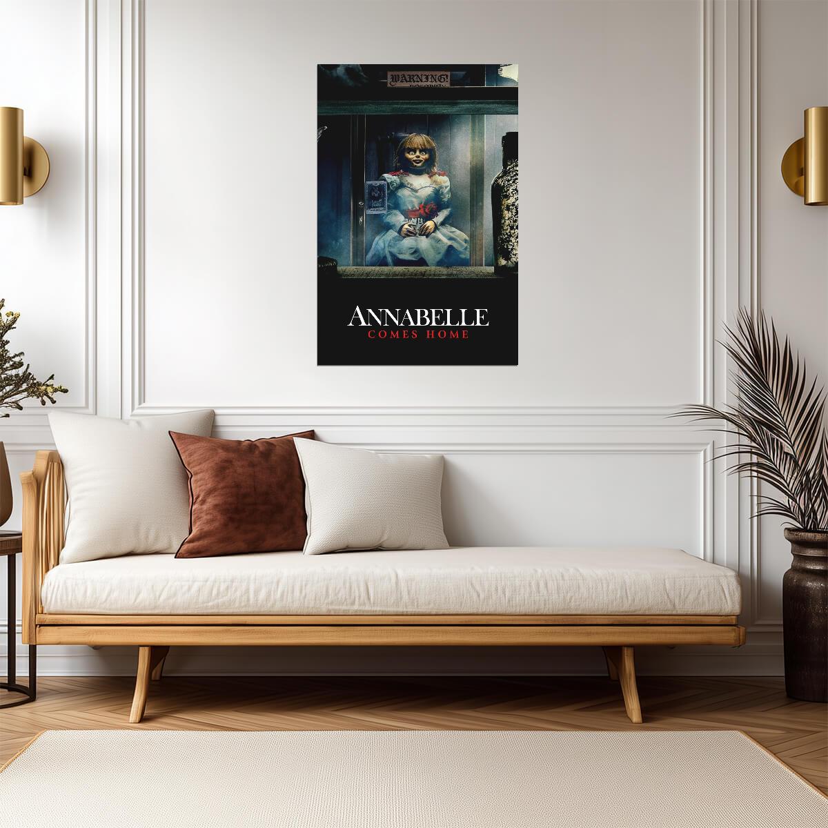 Annabelle Comes Home Movie Poster | Glass Cabinet Scene - Movies & TV Poster