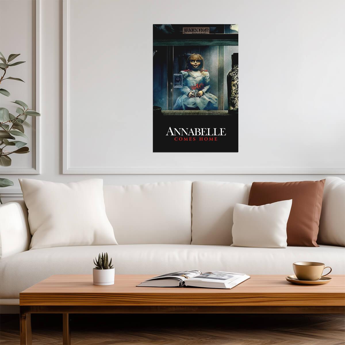 Annabelle Comes Home Movie Poster | Glass Cabinet Scene - Movies & TV Poster