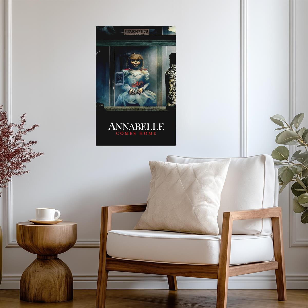Annabelle Comes Home Movie Poster | Glass Cabinet Scene - Movies & TV Poster