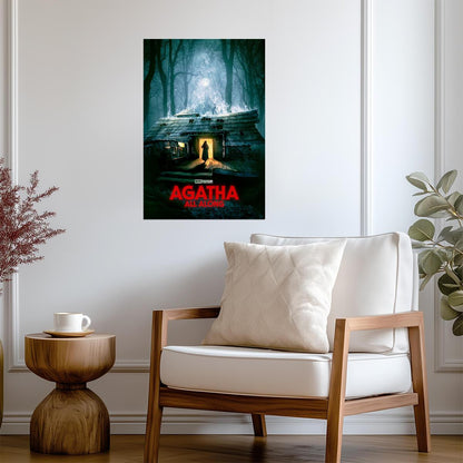 Agatha All Along Poster | Witch's Cabin | Fantasy Series Print - Movies & TV Poster