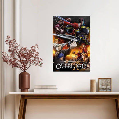 Overlord Season 2 Anime Poster | Momon and the Adventurers - Anime Poster