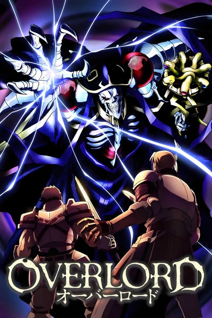 Overlord Anime Poster | Ainz Casting Magic - Anime Poster