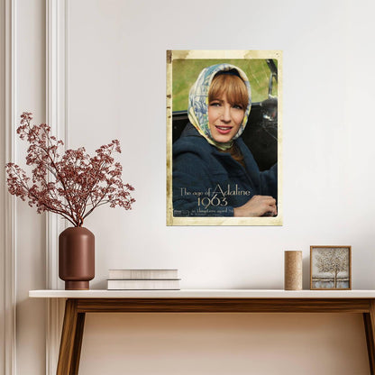 The Age of Adaline Movie Poster | Blake Lively in a Headscarf - Movies & TV Poster