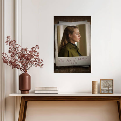 The Age of Adaline Movie Poster | Blake Lively Profile | Layered Photo Portrait - Movies & TV Poster