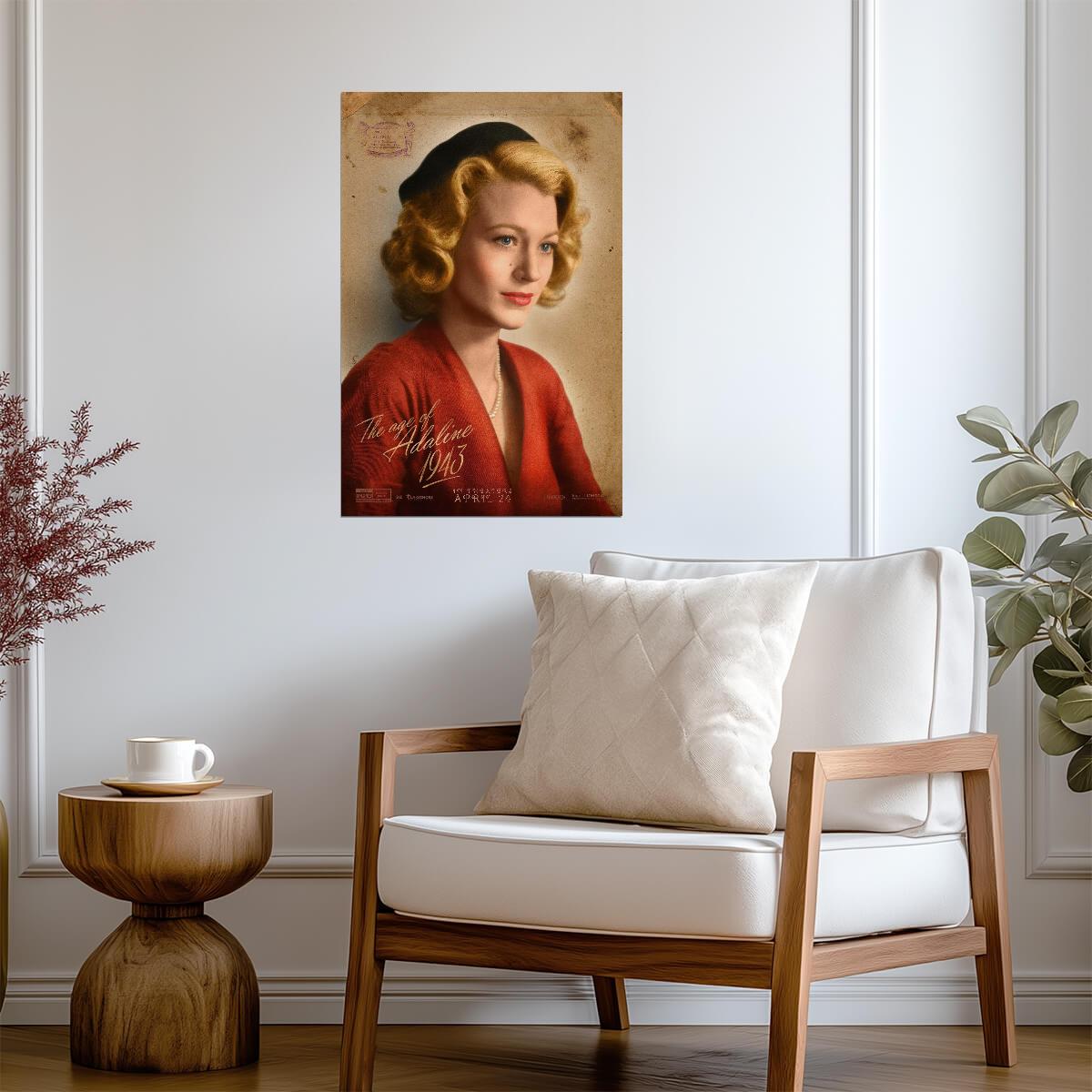 The Age of Adaline Movie Poster | Blake Lively in a Beret - Movies & TV Poster