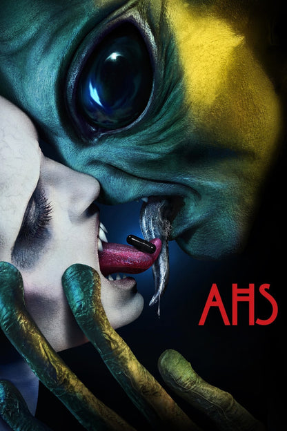 American Horror Story Double Feature Poster | Alien and Vampire Kiss - Movies & TV Poster