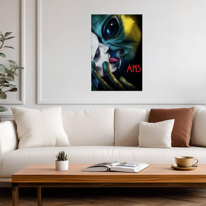 American Horror Story Double Feature Poster | Alien and Vampire Kiss - Movies & TV Poster