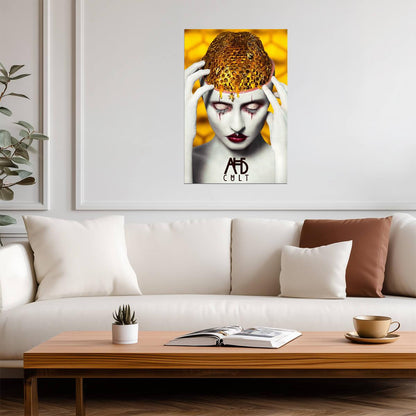 American Horror Story Cult Poster | Honeycomb Head | Horror Series Print - Movies & TV Poster