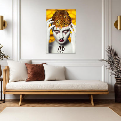 American Horror Story Cult Poster | Honeycomb Head | Horror Series Print - Movies & TV Poster