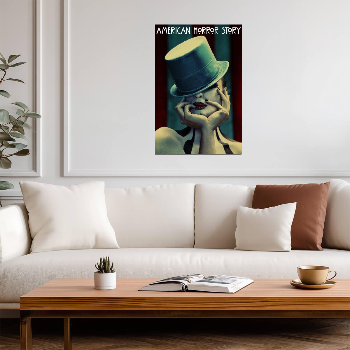 American Horror Story Freak Show Poster | Top Hat Portrait - Movies & TV Poster