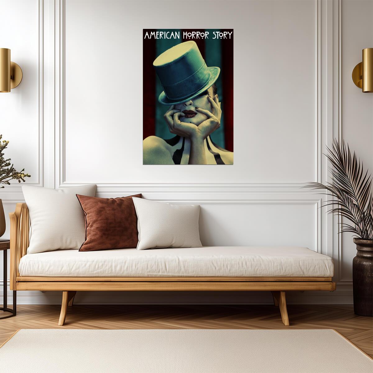 American Horror Story Freak Show Poster | Top Hat Portrait - Movies & TV Poster