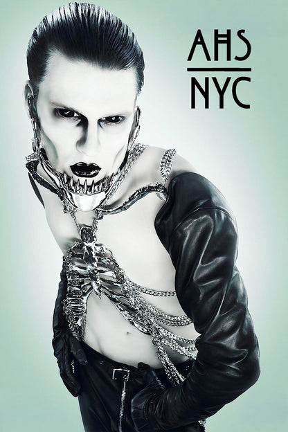 American Horror Story NYC Poster | Portrait with Skeleton Hands - Movies & TV Poster