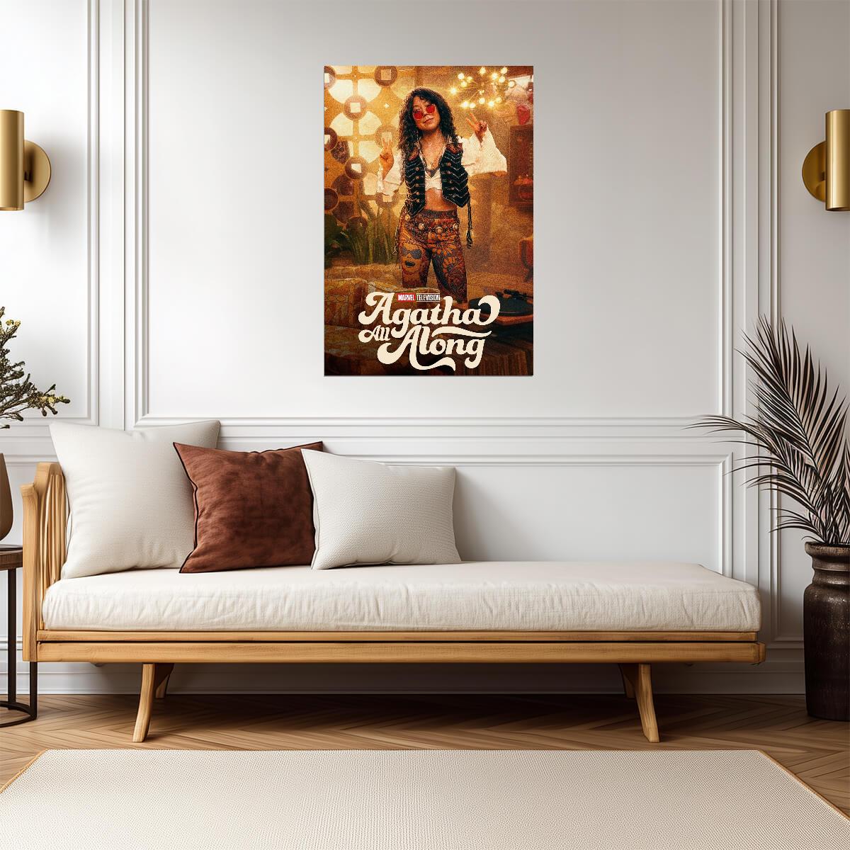 Agatha All Along Poster | Ali Ahn as Alice Wu-Gulliver - Movies & TV Poster