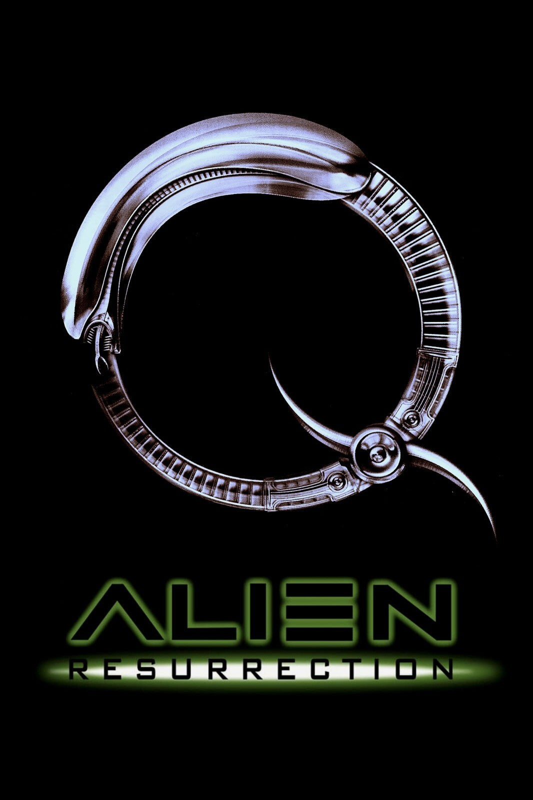 Alien Resurrection Movie Poster | Xenomorph Ring Print - Movies & TV Poster