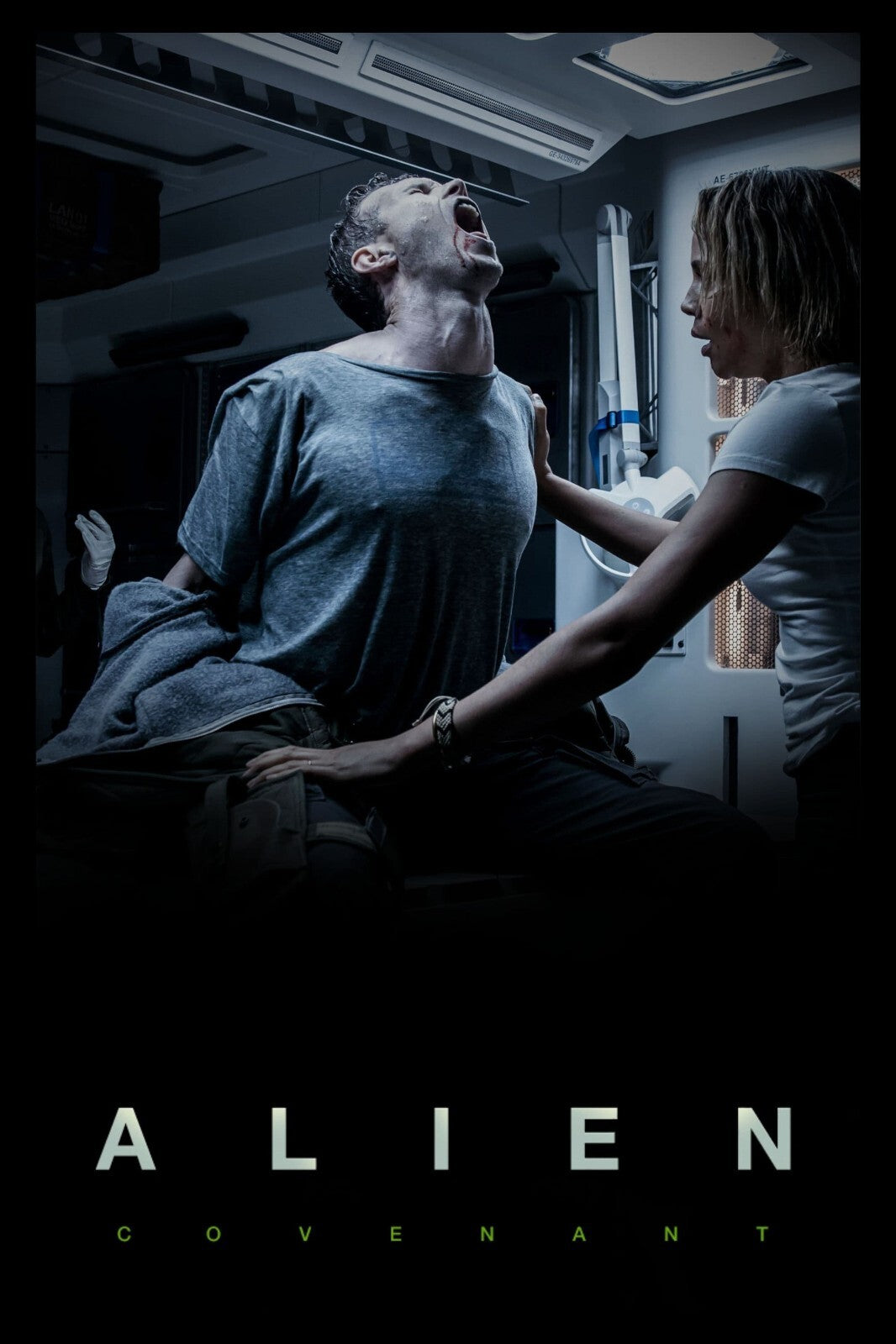 Alien Covenant Horror Movie Poster | Medical Bay Scene - Movies & TV Poster