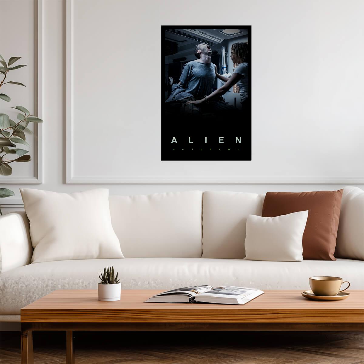 Alien Covenant Horror Movie Poster | Medical Bay Scene - Movies & TV Poster