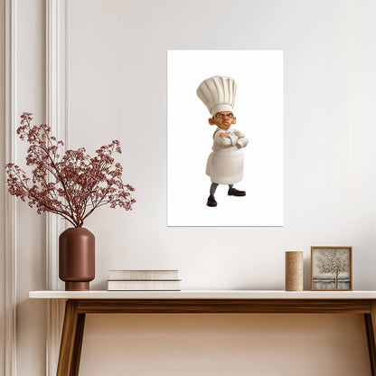 Ratatouille Movie Poster | Chef Skinner - Movies & TV Poster