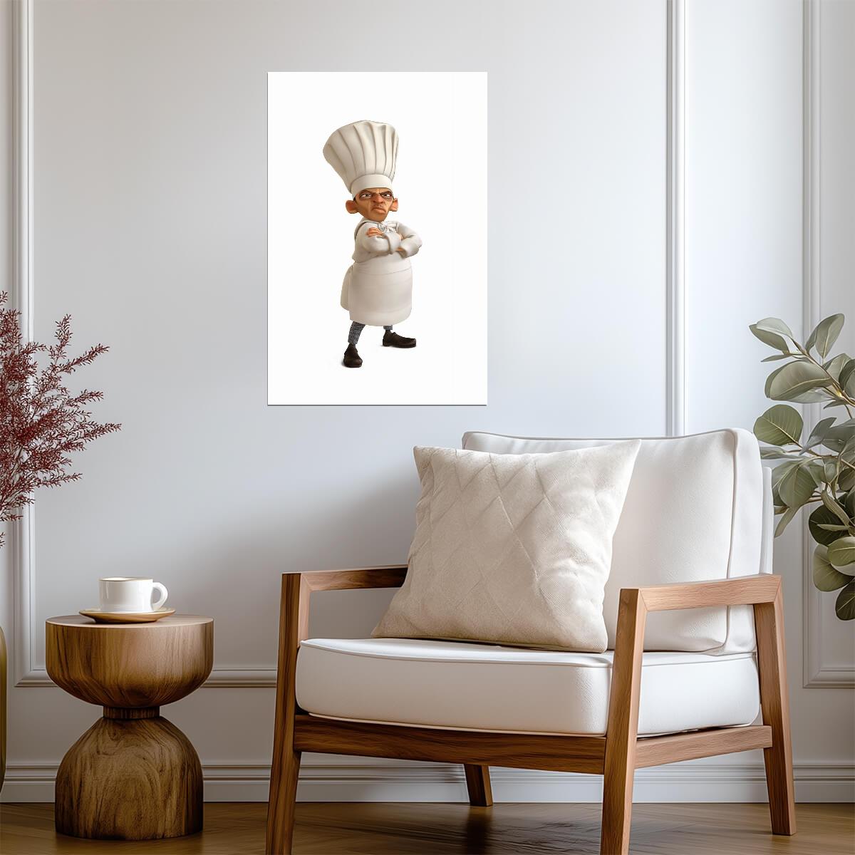 Ratatouille Movie Poster | Chef Skinner - Movies & TV Poster