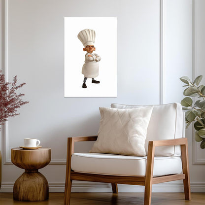 Ratatouille Movie Poster | Chef Skinner - Movies & TV Poster