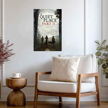 A Quiet Place Part II Poster | Abbott Family on the Road - Movies & TV Poster