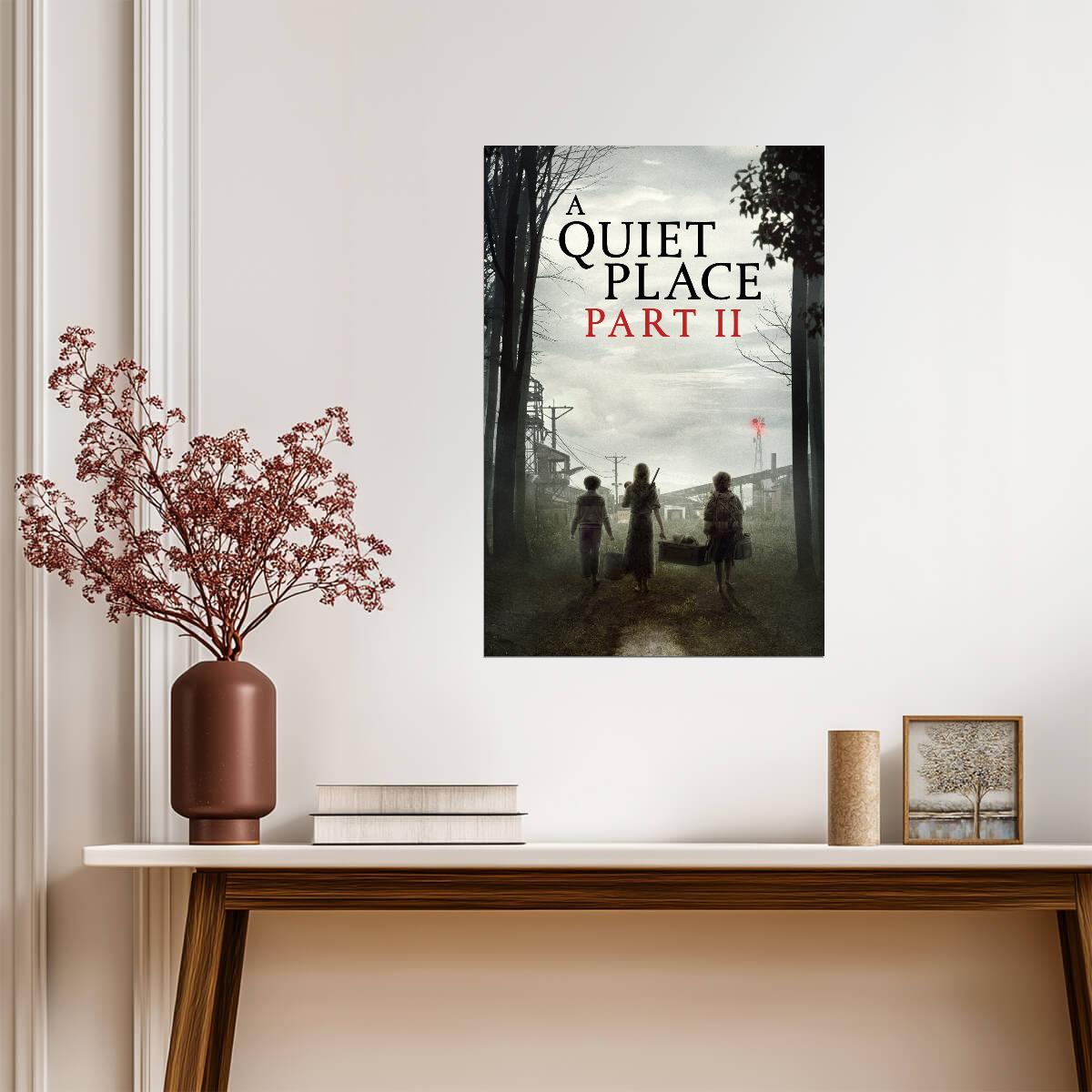 A Quiet Place Part II Poster | Abbott Family on the Road - Movies & TV Poster