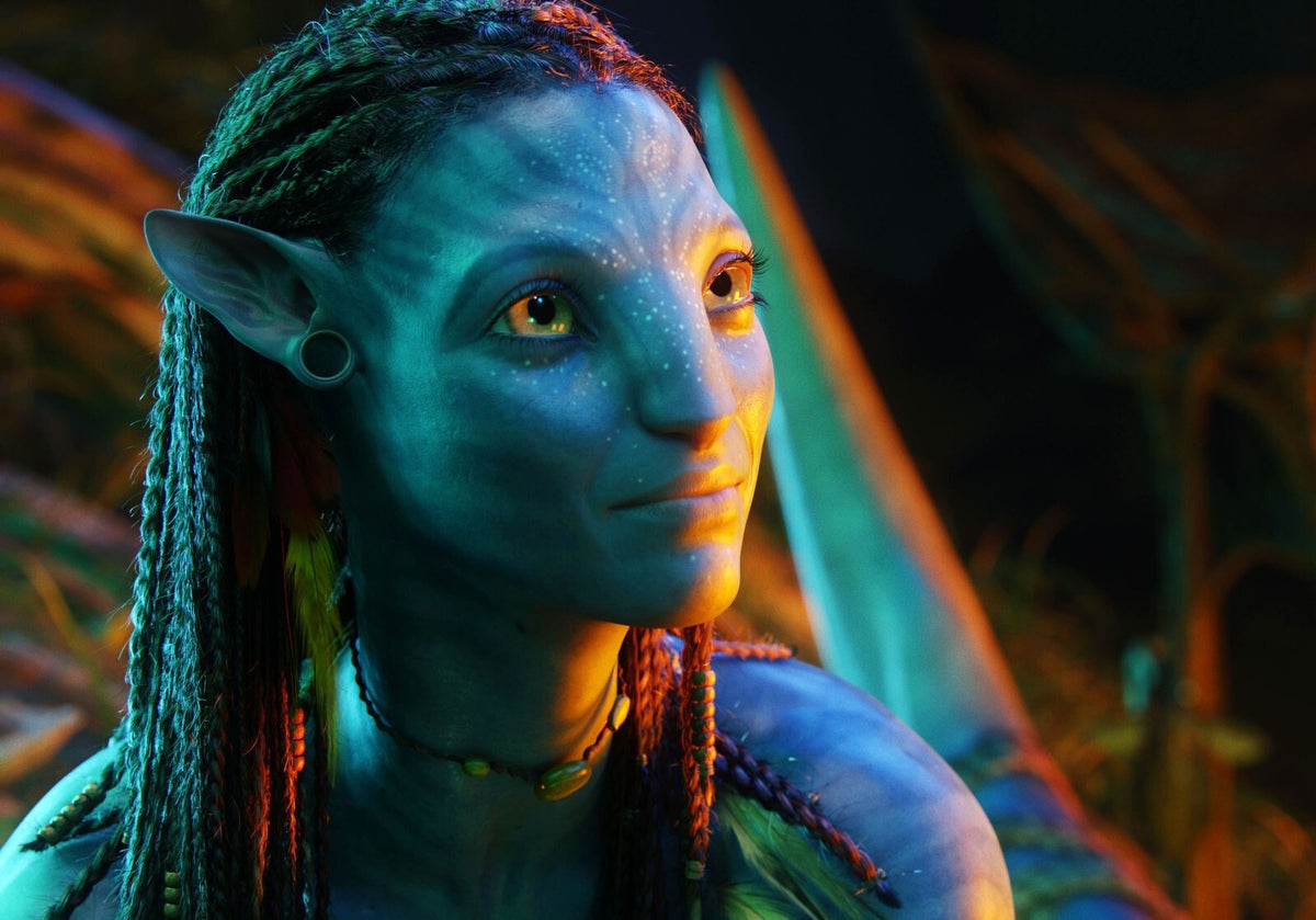 Avatar 2009 Movie Poster | Neytiri in Warm Light - Movies & TV Poster