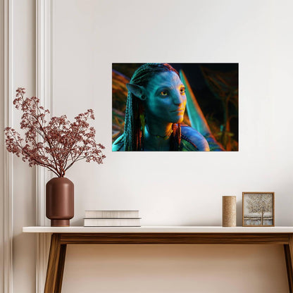 Avatar 2009 Movie Poster | Neytiri in Warm Light - Movies & TV Poster