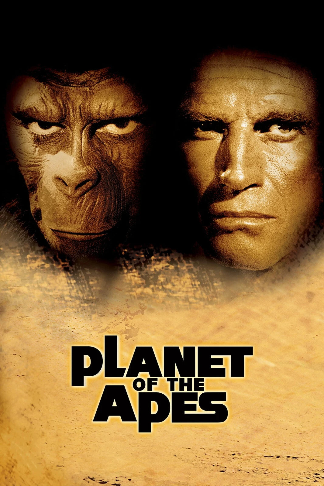 Planet of the Apes 2001 Movie Poster | Ape and Astronaut Faces - Movies & TV Poster