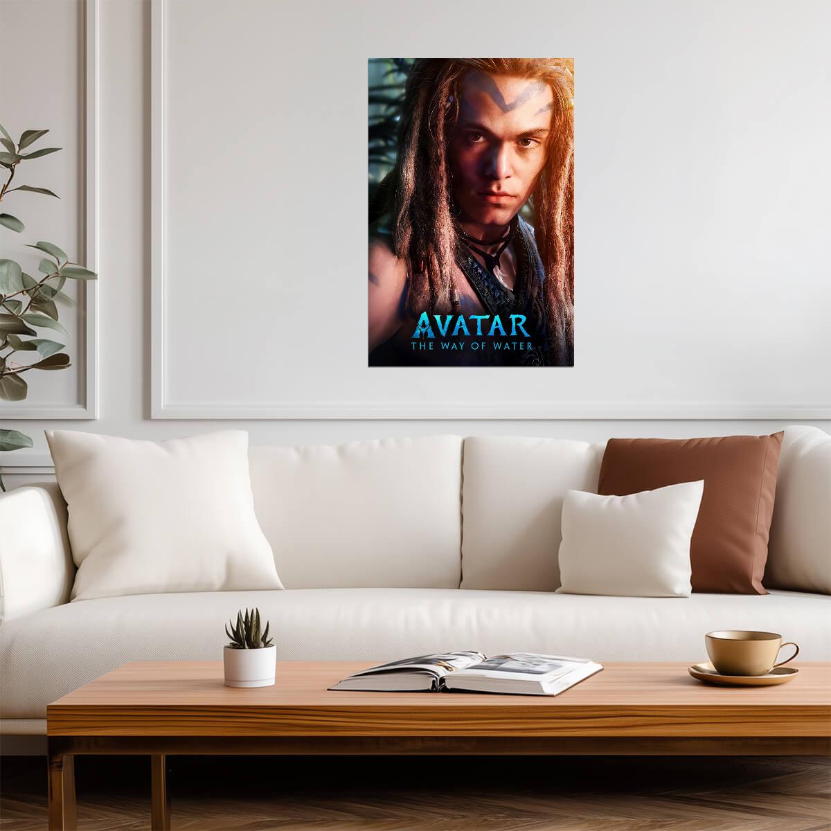 Avatar The Way of Water Movie Poster | Spider Human Portrait - Movies & TV Poster