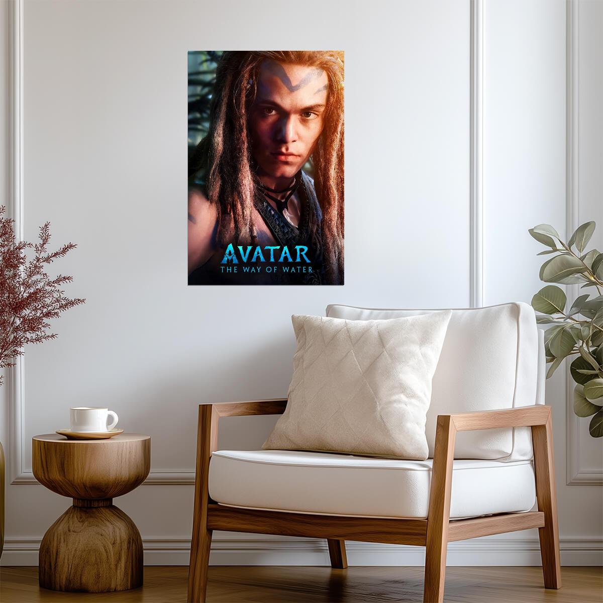 Avatar The Way of Water Movie Poster | Spider Human Portrait - Movies & TV Poster