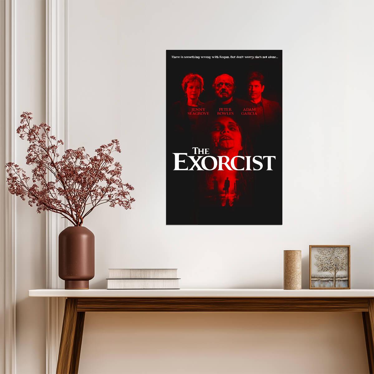 The Exorcist Theatre Poster | Jenny Seagrove, Peter Bowles and Adam Garcia - Graphic & Art Poster