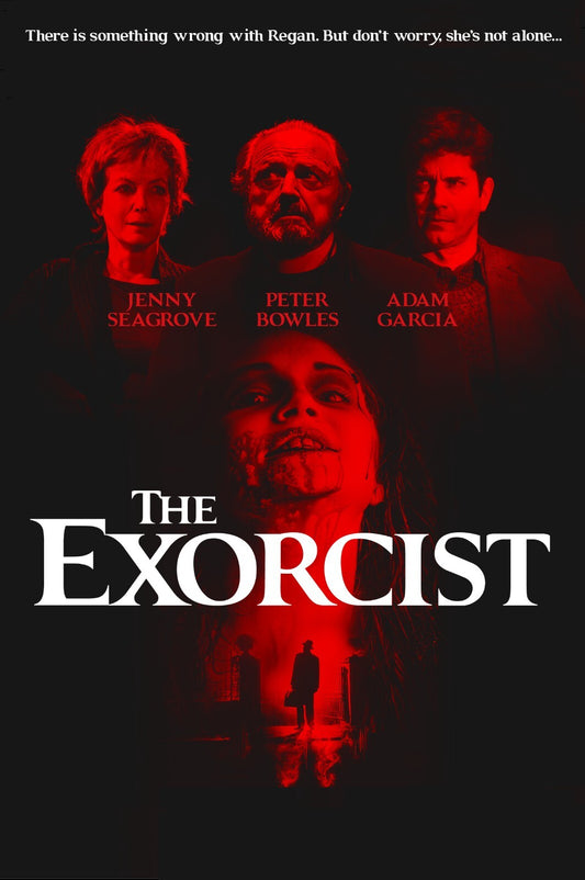 The Exorcist Theatre Poster | Jenny Seagrove, Peter Bowles and Adam Garcia - Graphic & Art Poster