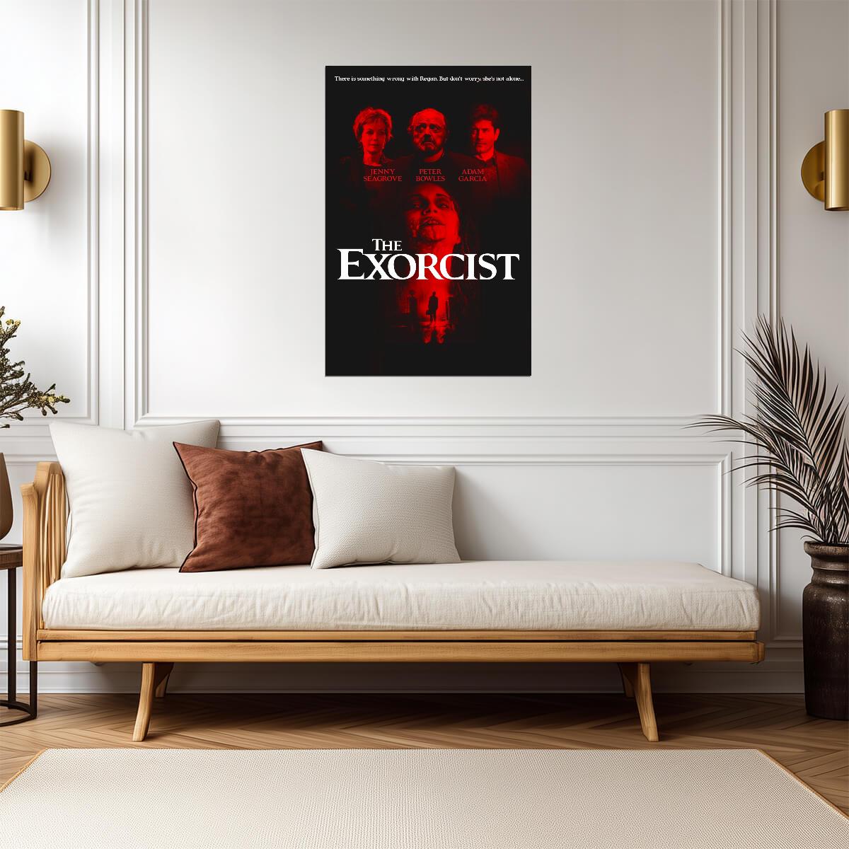 The Exorcist Theatre Poster | Jenny Seagrove, Peter Bowles and Adam Garcia - Graphic & Art Poster