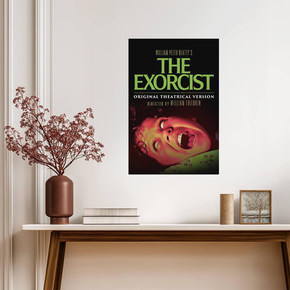 The Exorcist 1973 Movie Poster | Regan Screaming - Movies & TV Poster