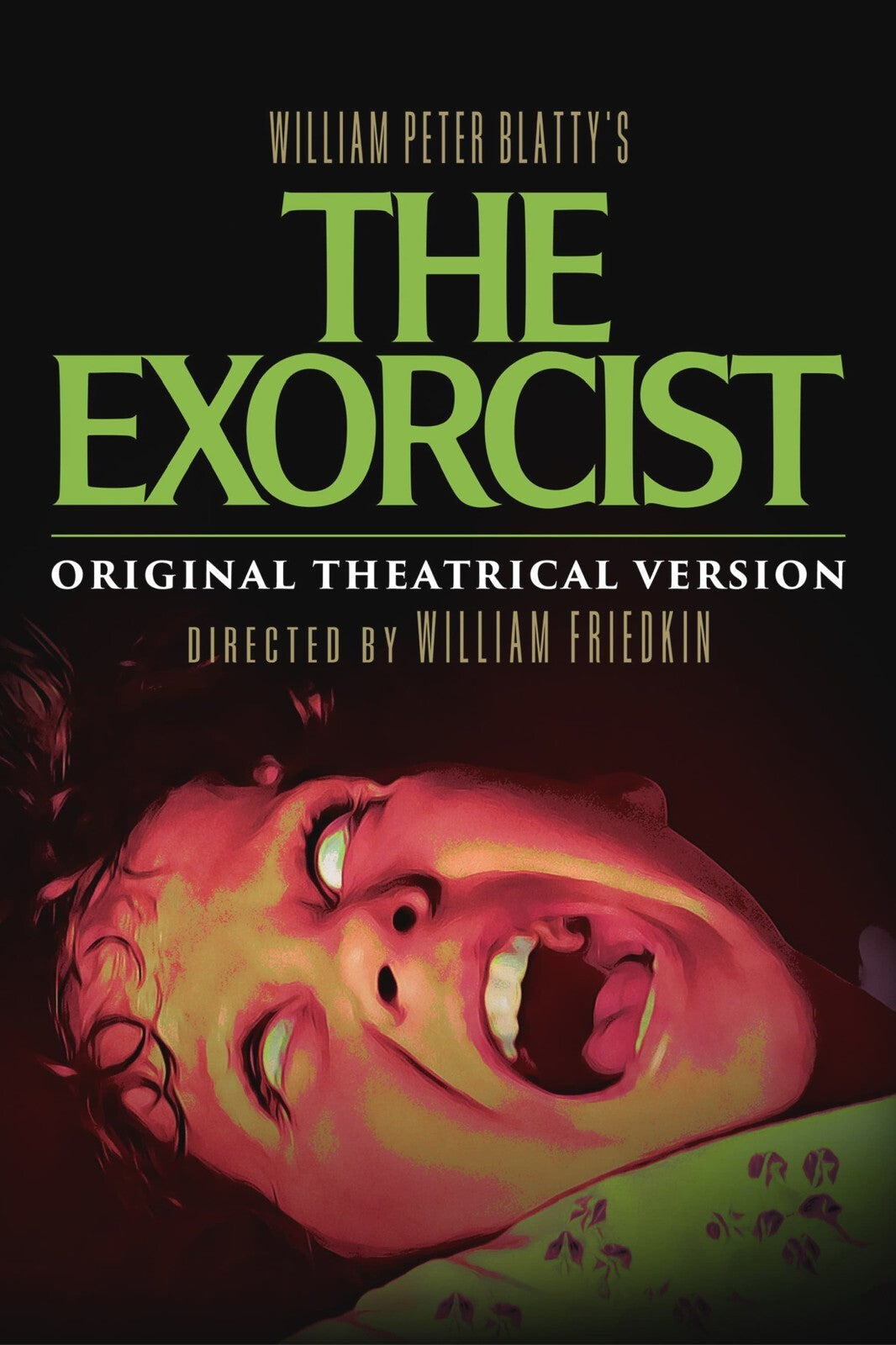The Exorcist 1973 Movie Poster | Regan Screaming - Movies & TV Poster
