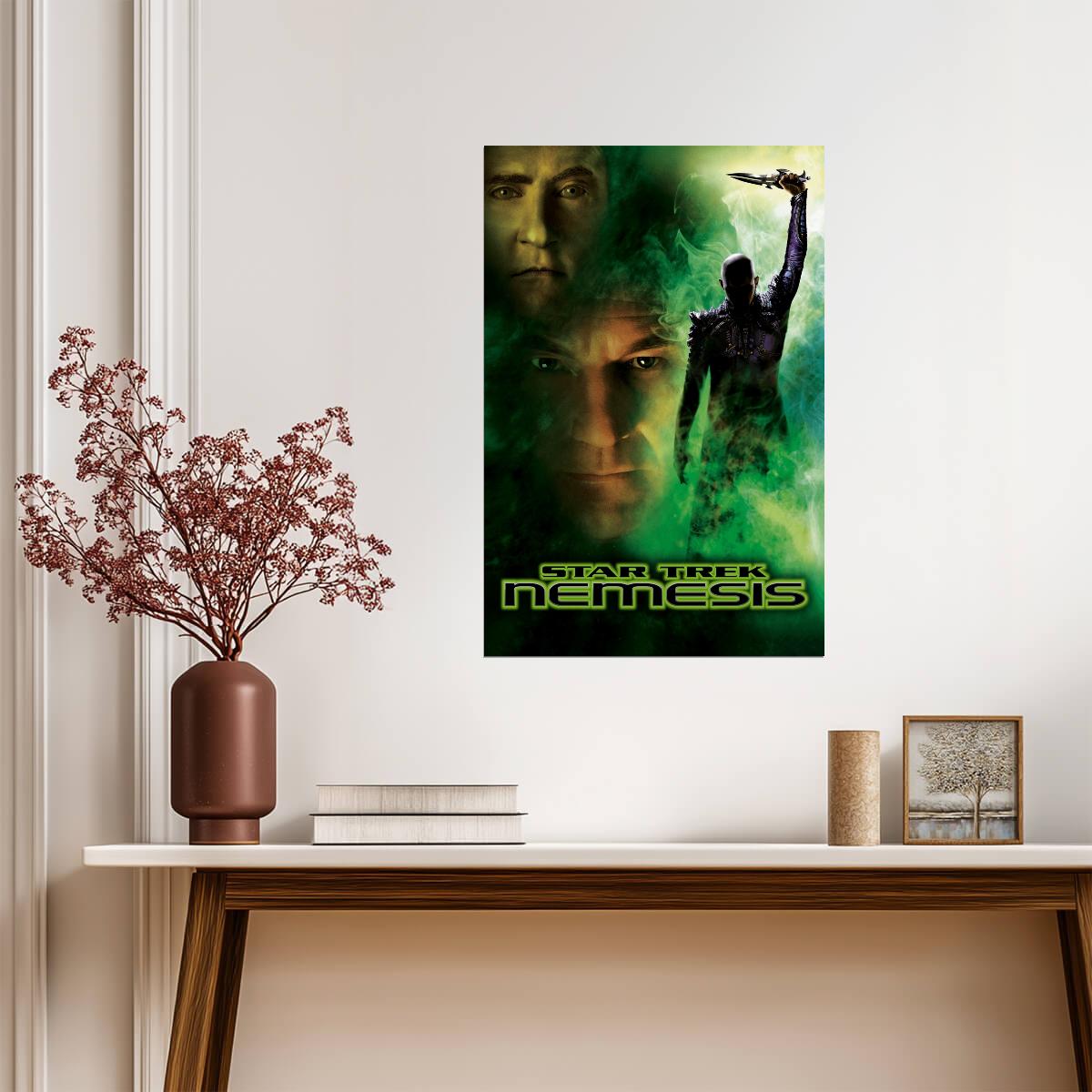 Star Trek Nemesis Movie Poster | Picard Shinzon and Blade of Light - Movies & TV Poster