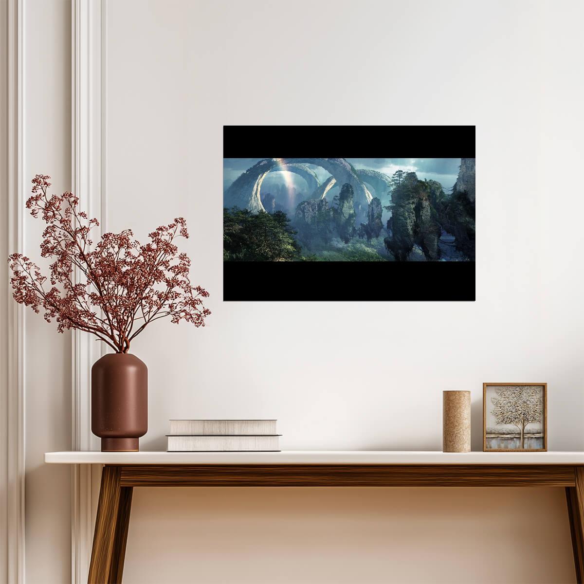Avatar 2009 Movie Poster | Pandora Rock Arches - Movies & TV Poster