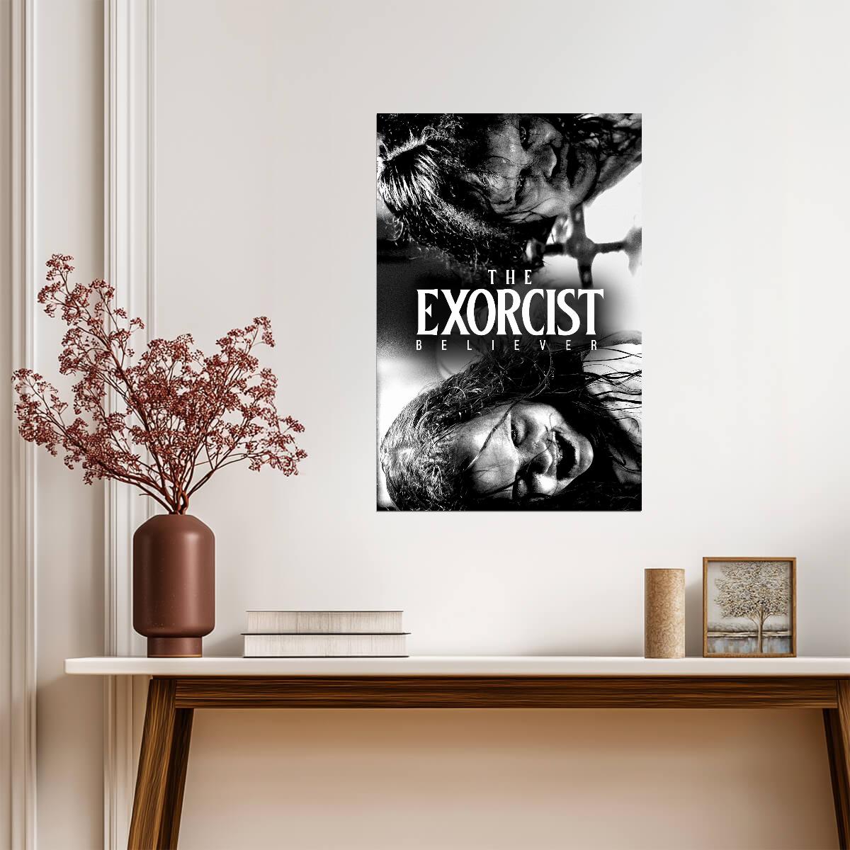 The Exorcist Believer Movie Poster | Two Possessed Girls - Movies & TV Poster