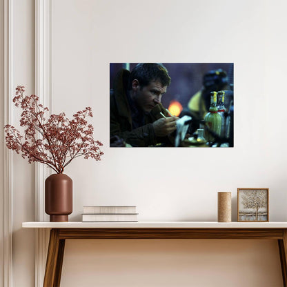 Blade Runner 1982 Movie Poster | Deckard at the Noodle Bar - Movies & TV Poster